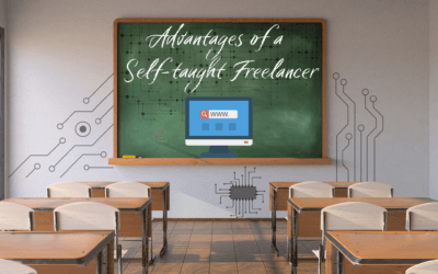 Advantage of a self-taught freelancer