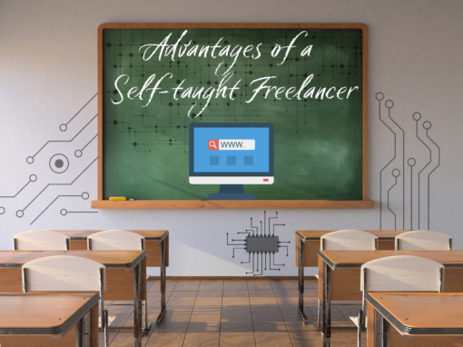 Advantage of a self-taught freelancer